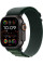 Умные часы Apple Watch Ultra 2 LTE 49 мм (титановый корпус, черный/темно-зеленый, ремешок из полиэстера M)