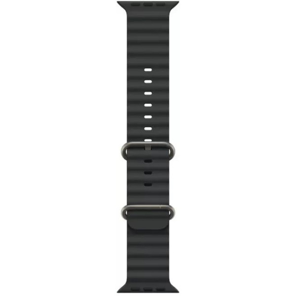 Apple Watch Ultra 2 LTE 49 мм (титановый корпус, титановый/черный, ремешок из эластомера)