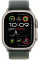 Умные часы Apple Watch Ultra 2 LTE 49 мм (титановый корпус, титановый/зеленый, нейлоновый ремешок M/L)