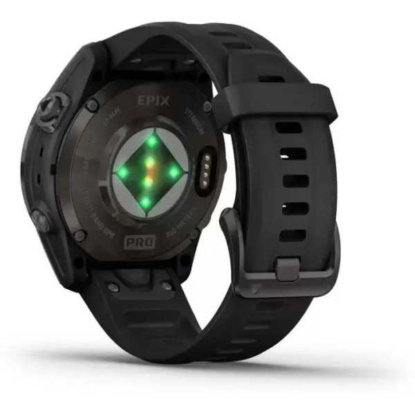 Умные часы Garmin Epix Pro Gen 2 Sapphire 42 мм (карбоново-серый титан/черный)