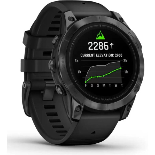 Умные часы Garmin Epix Pro Gen 2 Standard 47 мм (сланцево-серый/черный)