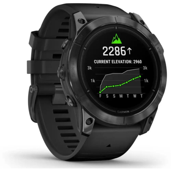 Умные часы Garmin Epix Pro Gen 2 Standard 51 мм (сланцево-серый/черный)