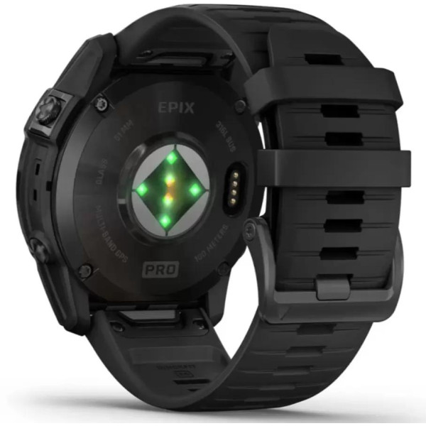 Умные часы Garmin Epix Pro Gen 2 Standard 51 мм (сланцево-серый/черный)