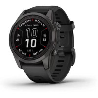 Умные часы Garmin Fenix 7S Pro Sapphire Solar (карбоново-серый титан/черный)