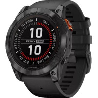 Умные часы Garmin Fenix 7X Pro Solar (сланцево-серый/черный)