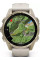 Умные часы Garmin Fenix 8 Sapphire 43мм (золотистый, дымчато-серый ремешок)