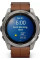 Умные часы Garmin Fenix 8 Sapphire 51мм (титановый, каштановый кожаный ремешок)