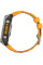 Умные часы Garmin Fenix 8 Sapphire 51мм (титановый, оранжевый силиконовый ремешок)