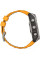 Умные часы Garmin Fenix 8 Sapphire 51мм (титановый, оранжевый силиконовый ремешок)
