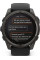 Умные часы Garmin Fenix 8 Solar, Sapphire 47мм (титановый угольно-серый DLC с черным ремешком)