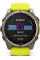 Умные часы Garmin Fenix 8 Solar, Sapphire 47мм (титановый, желтый силиконовый ремешок)