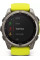 Умные часы Garmin Fenix 8 Solar, Sapphire 47мм (титановый, желтый силиконовый ремешок)
