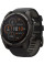 Умные часы Garmin Fenix 8 Solar, Sapphire 51мм (титановый угольно-серый с DLC-покрытием и черным ремешком)