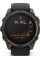 Умные часы Garmin Fenix 8 Solar, Sapphire 51мм (титановый угольно-серый с DLC-покрытием и черным ремешком)