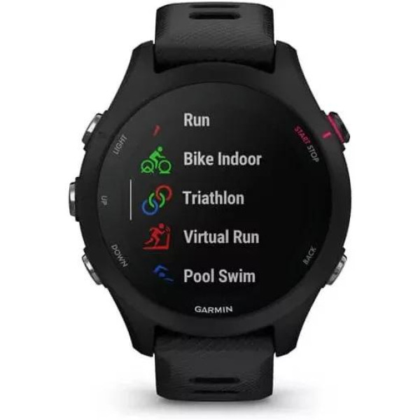 Умные часы Garmin Forerunner 255S Music 41 мм (черный)