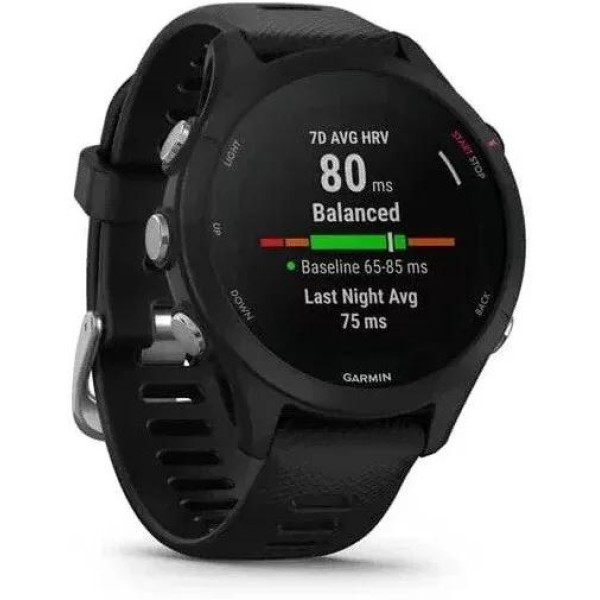 Умные часы Garmin Forerunner 255S Music 41 мм (черный)