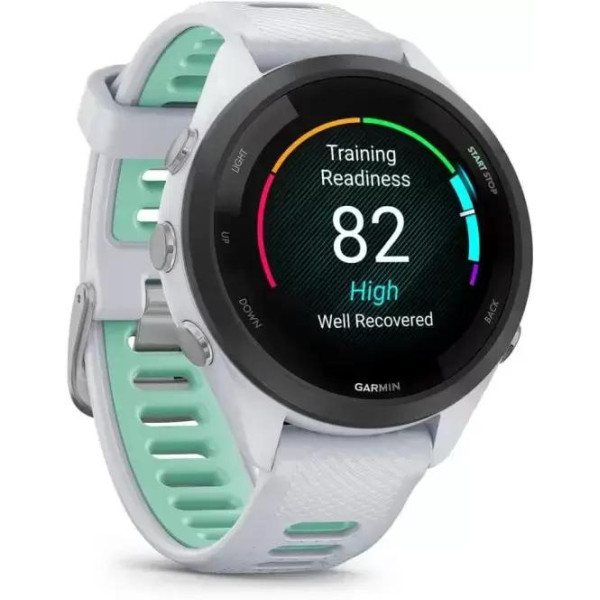Умные часы Garmin Forerunner 265S (белый камень/нео-тропик)