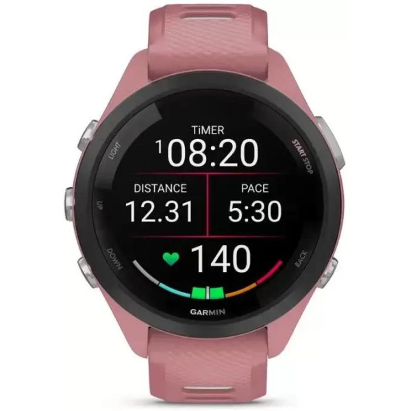 Умные часы Garmin Forerunner 265S (светло-розовый/пудрово-серый)