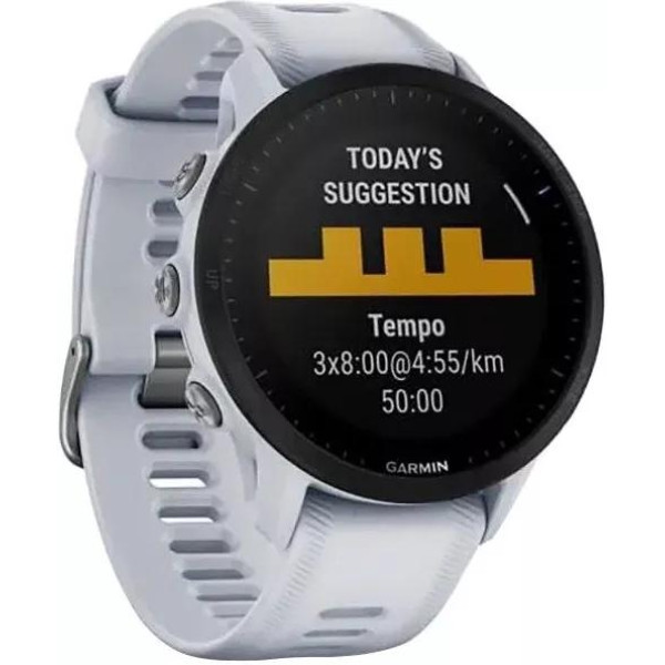 Умные часы Garmin Forerunner 955 (белый камень)