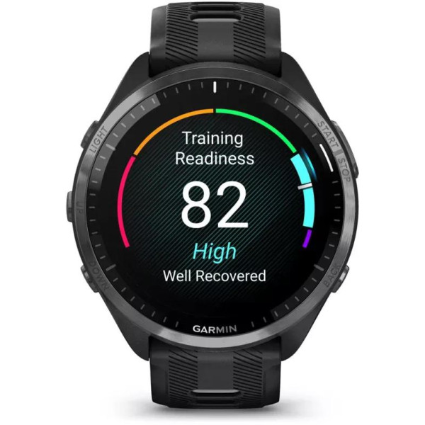 Умные часы Garmin Forerunner 965 (черный/серый)