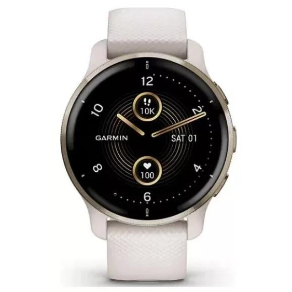 Умные часы Garmin Venu 2 Plus (золотистый/бежевый)