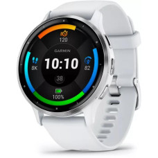 Умные часы Garmin Venu 3 (белый, с силиконовым ремешком)
