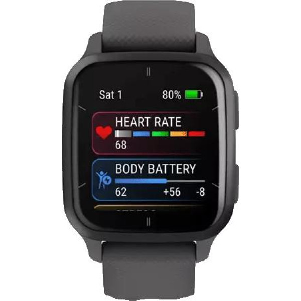 Умные часы Garmin Venu Sq 2 (темно-серый)