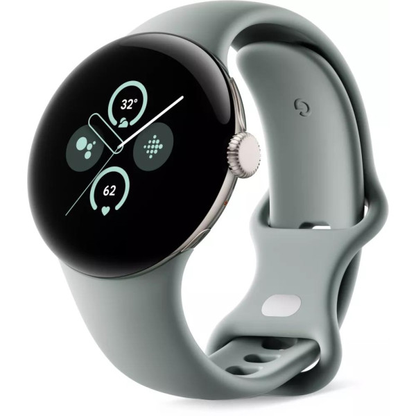 Умные часы Google Pixel Watch 2 (спортивный силиконовый ремешок)