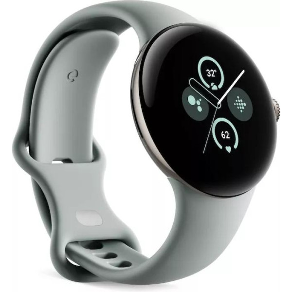 Умные часы Google Pixel Watch 2 (спортивный силиконовый ремешок)