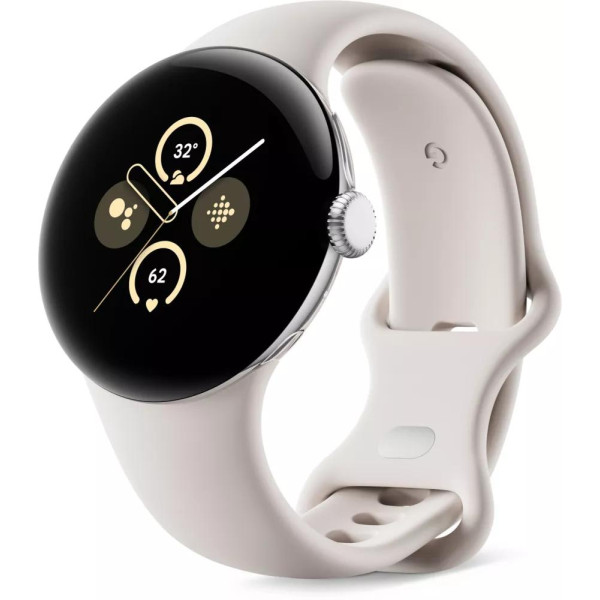 Умные часы Google Pixel Watch 2 (спортивный силиконовый ремешок)
