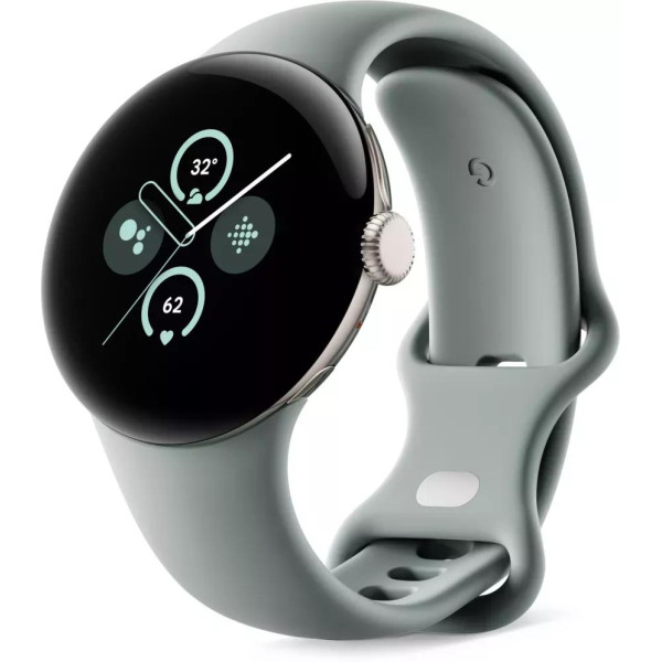 Умные часы Google Pixel Watch 2 LTE (спортивный силиконовый ремешок)
