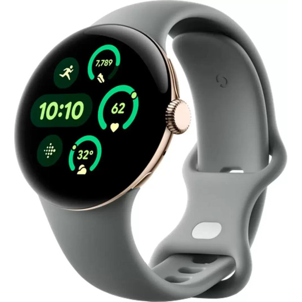 Умные часы Google Pixel Watch 3 41 мм (спортивный силиконовый ремешок)