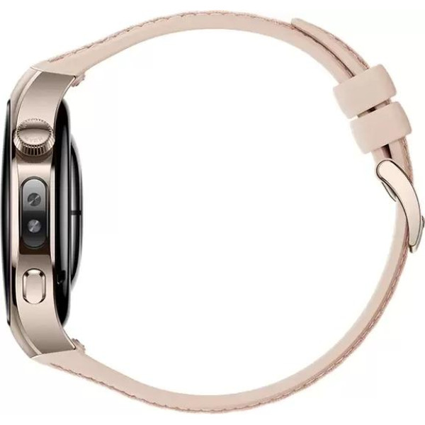 Умные часы Huawei Watch 5 42 мм (песочный, с бежевым силиконовым ремешком)