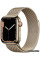 Смарт-часы Apple Watch Series 7 41mm LTE Stainless Steel золотистый